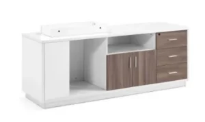 Executive CEO Desk with File Cabinet | CW-CT-001 - Image 5