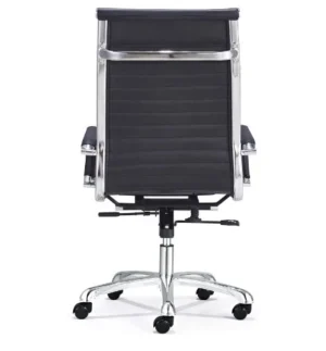 CW-Ergonomic Revolving Chair MC-Solace Swivel Chair- Black - Image 3