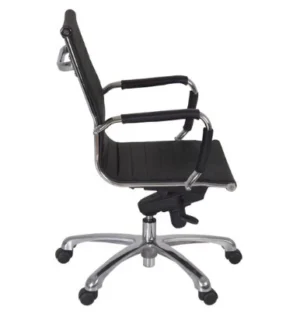 CW-Ergonomic Revolving Chair MC-Swivel Chair Low Back-Black - Image 2