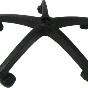 Heavy Duty Reinforced Nylon 5-Star Office Chair Base in Matte Black