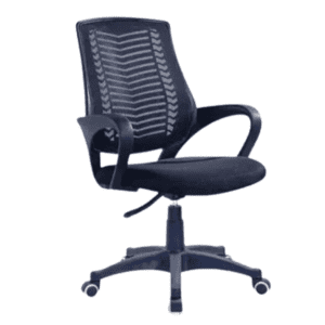 V-Mesh Office Revolving Chair (Black) CW-MC-05HP - Image 4